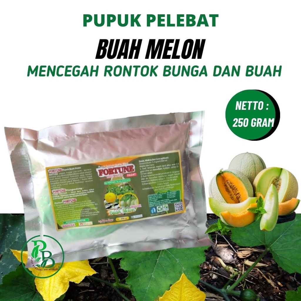 Pupuk bagus untuk melon, Nutrisi FORTUNE supaya tanaman subur