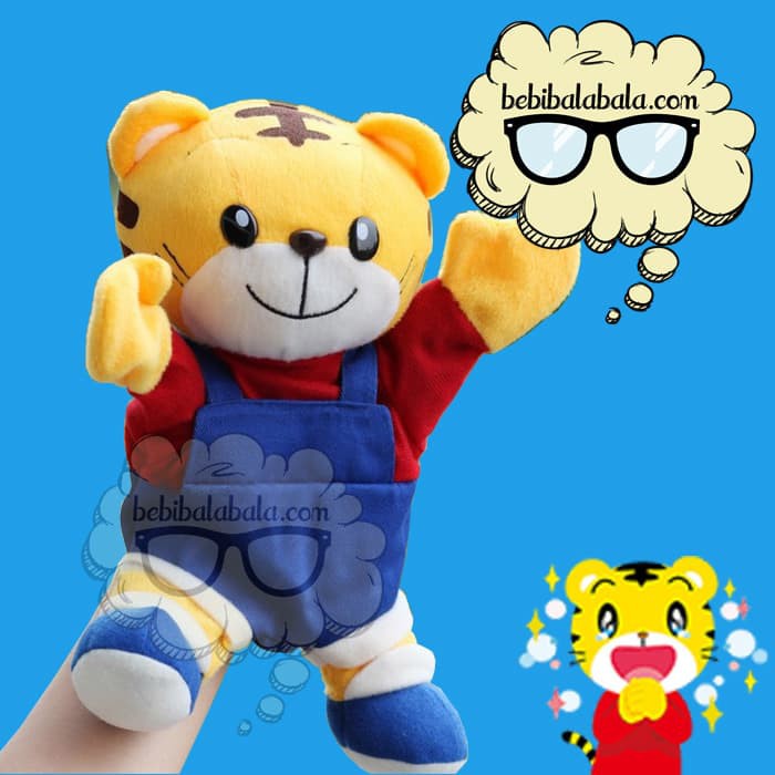 boneka tangan shimajiro plush doll