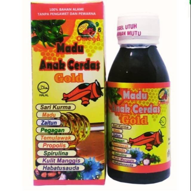 Madu Anak Cerdas Gold / MAadu Herbal / Vitamin Anak