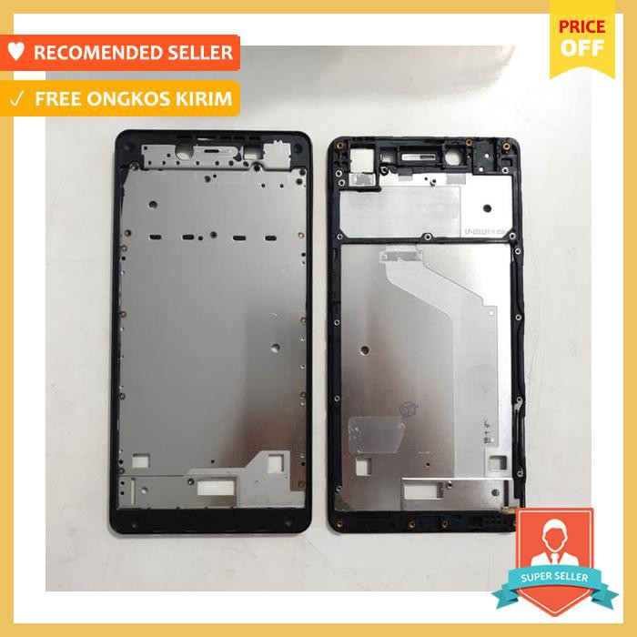 Tulang tengah / frame lcd vivo y51 vivo y51l original black
