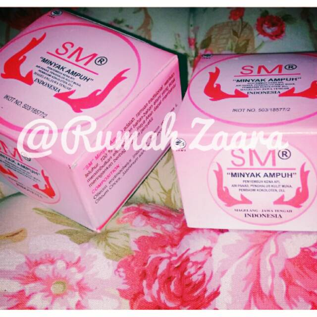 SM minyak ampuh - obat ruam - obat jerawat - salep