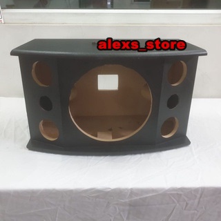 Box Speaker 10 inch model BMB lubang tweter 4