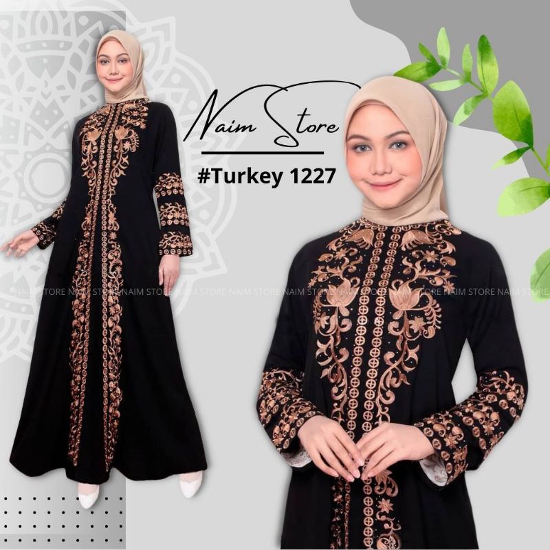 Abaya bordir Abaya hitam Abaya Arab gamis Abaya Turkey Gamis Abaya Bordir gamis Abaya hitam