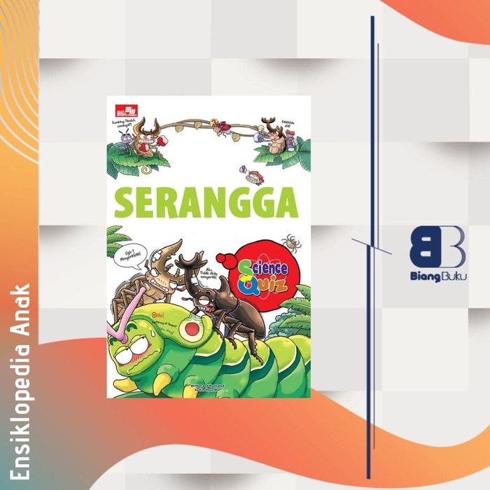 Buku Science Quiz: Serangga Ori