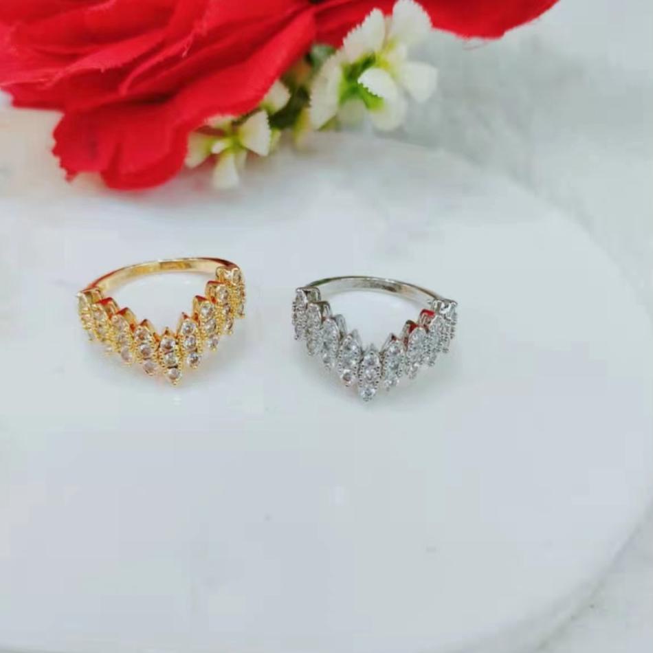 Ptk31au22υ ▪ Cincin Xuping Permata Lapis Emas Fashion Jewellery 1104-1106