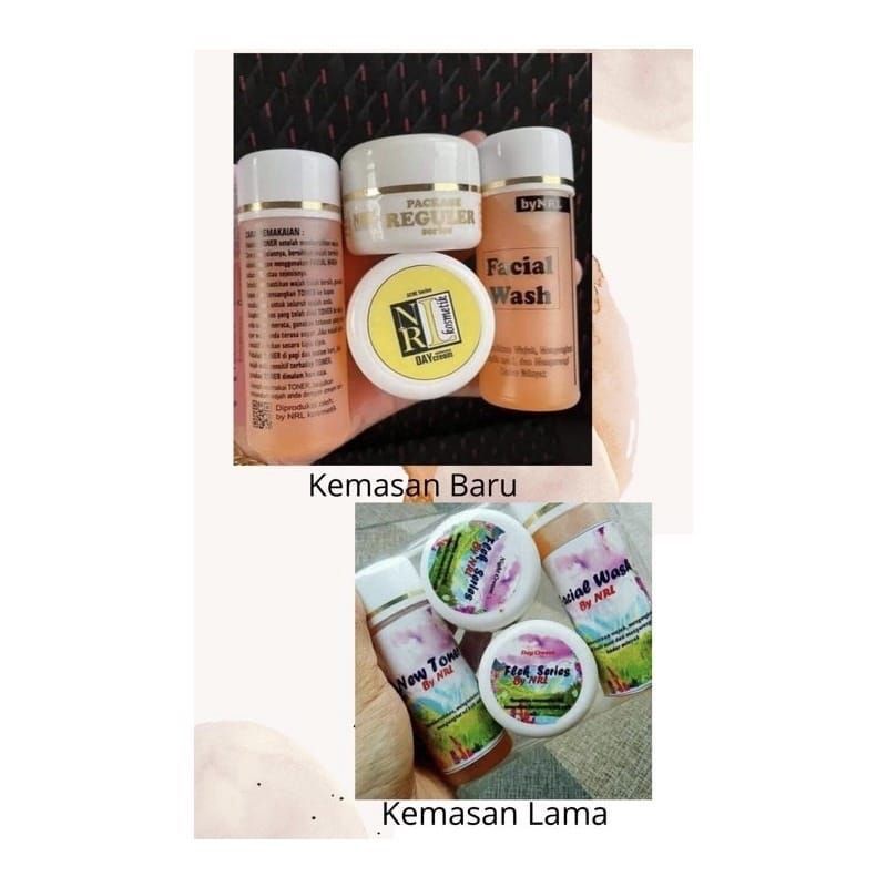 [KEMASAN BARU] Paket Cream NRL Original [ada barcode dan expnya]