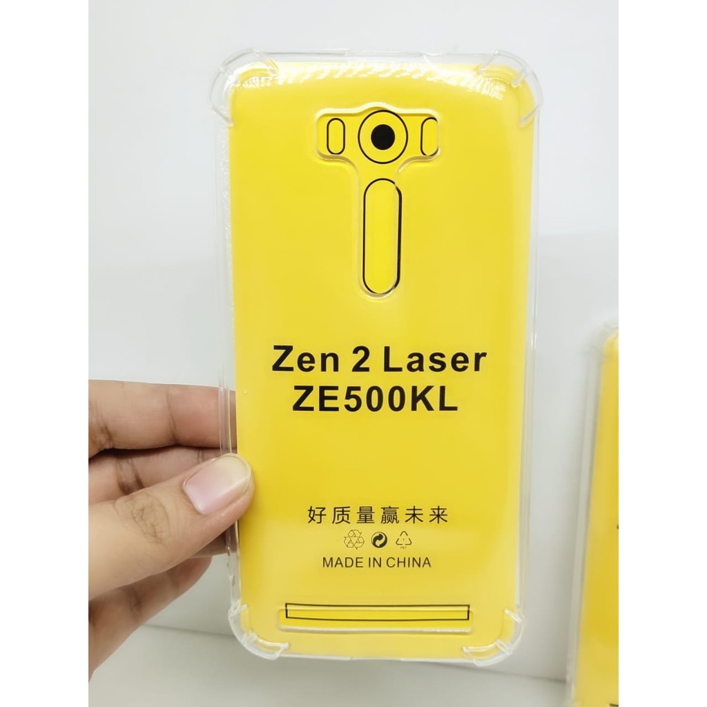 Anti Crack Zenfone 2 Laser 5.0 ZE500KL 5.0 inch Soft Case Jelly Tahan Benturan