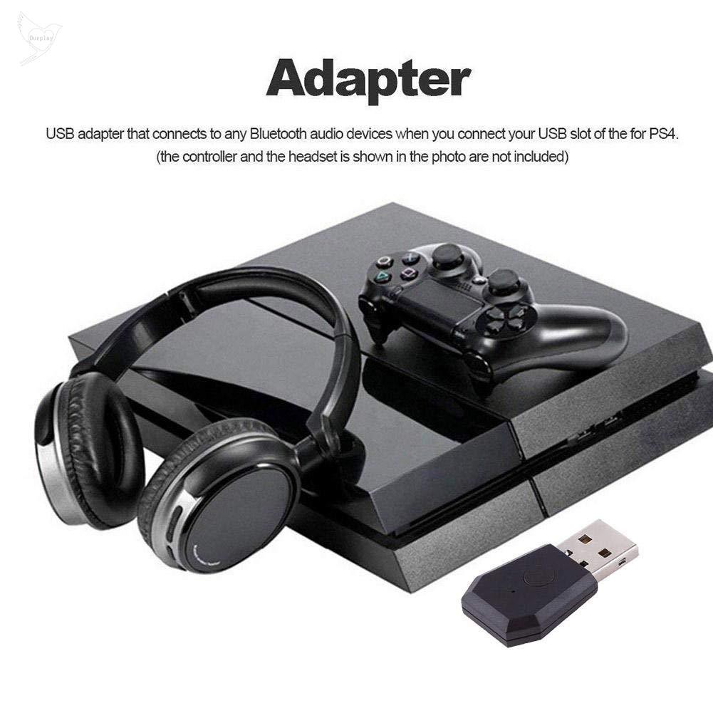 connect usb headset to ps4 controller
