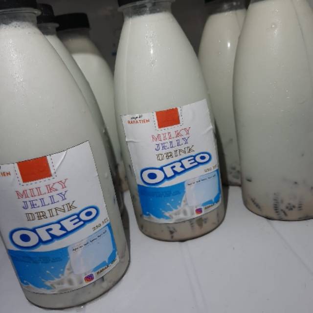 

Susu milky jelly drink oreo 350ml