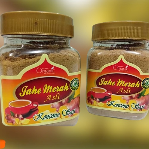 

Jahe Merah Organic Kencono Sari 100gr Termurah Original