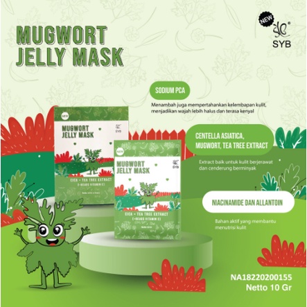 Syb Jelly Mask | Masker Wajah @ 1 Sachet