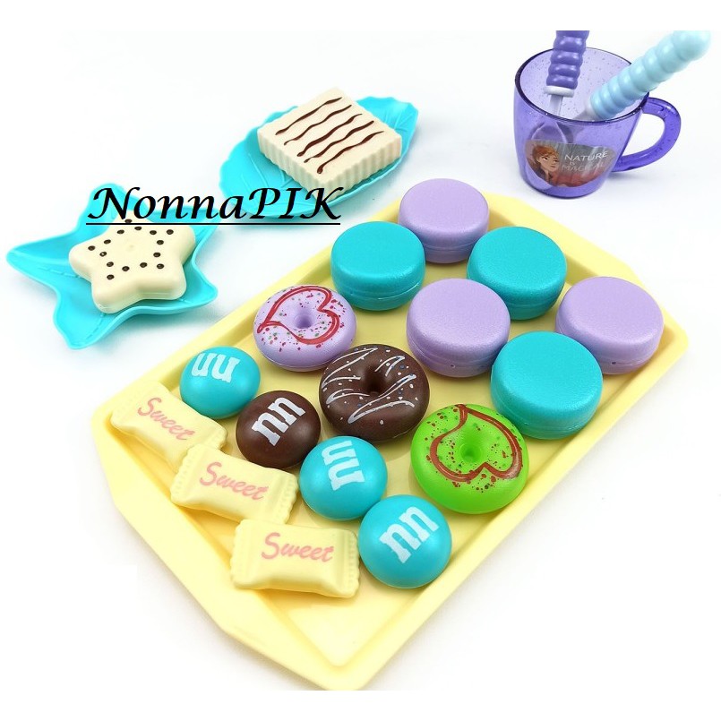 KITCHEN SET Frozen Sweet Delight Desert Set Cookie Chocolate Toys