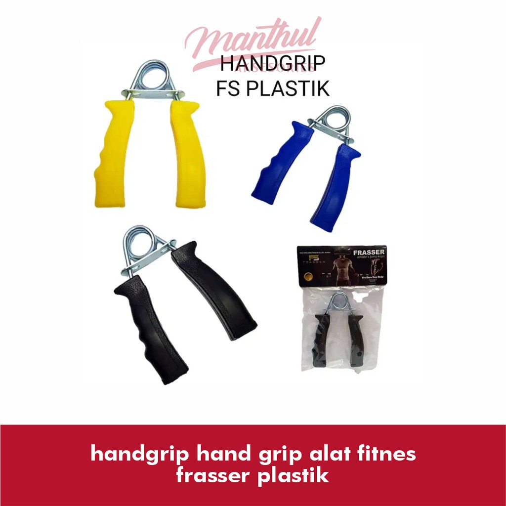 handgrip hand grip alat fitnes frasser plastik