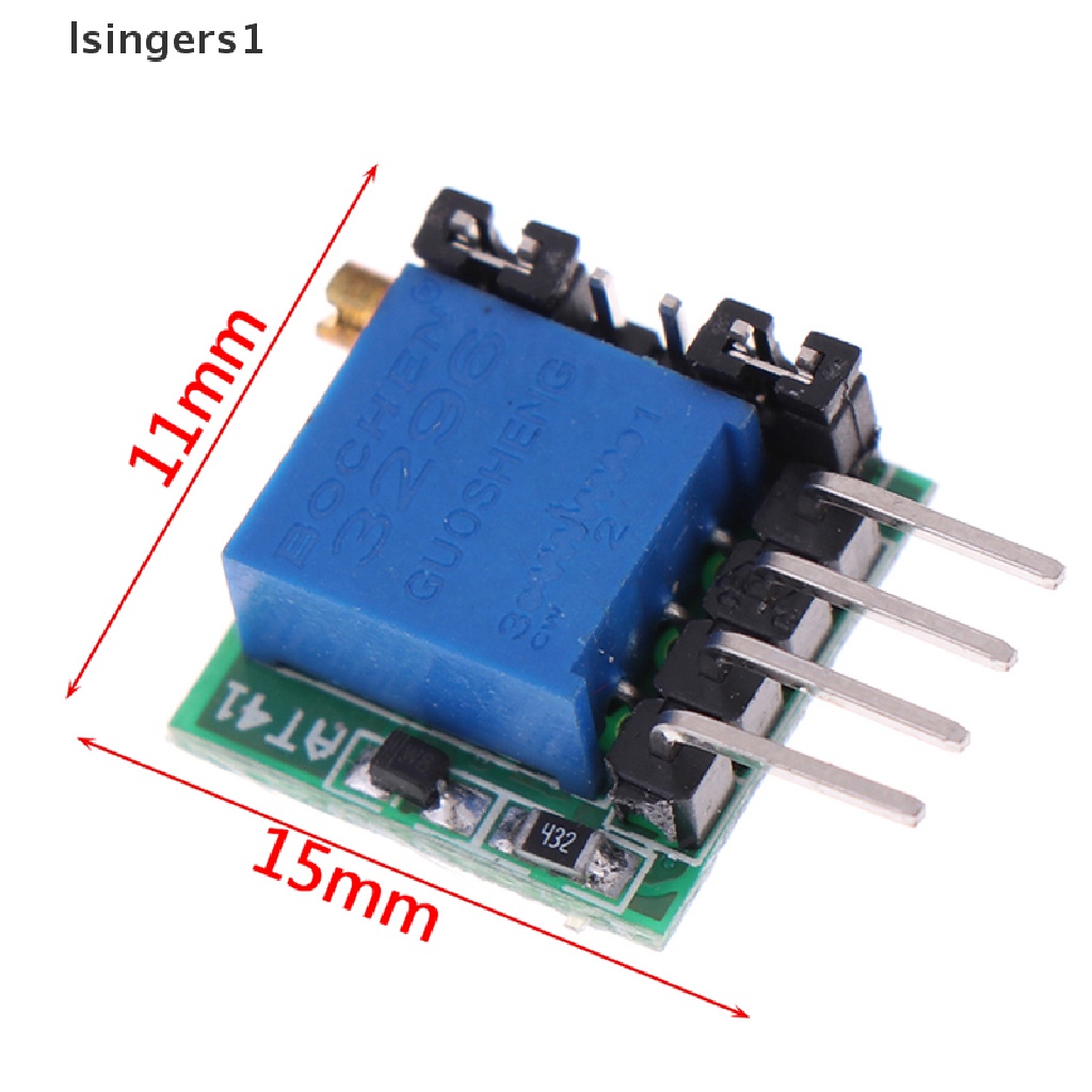 (lsingers1) At41 Modul Sirkuit delay switch timer 1s-40h 1500mA Untuk delay switch timer