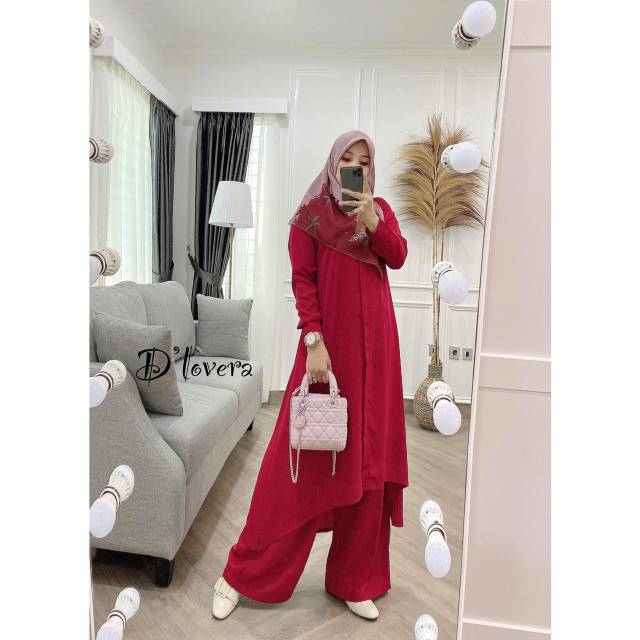 Kiara set vol 2 ( kulot + tunik ) by D'lovera