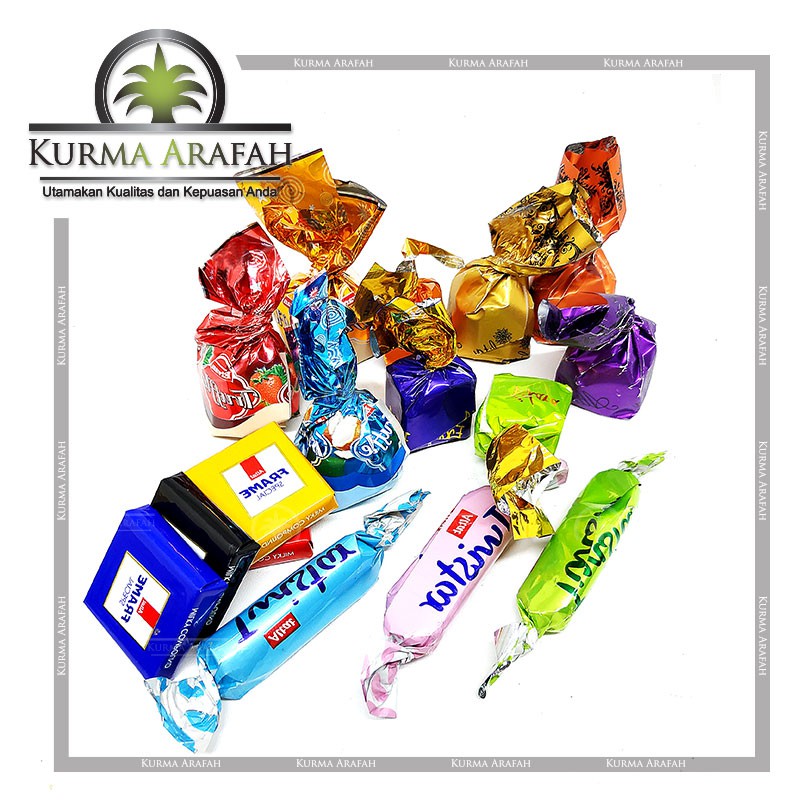 Coklat Arab Turkey Mix 250 gr Asli Oleh Oleh Haji Umroh Murah