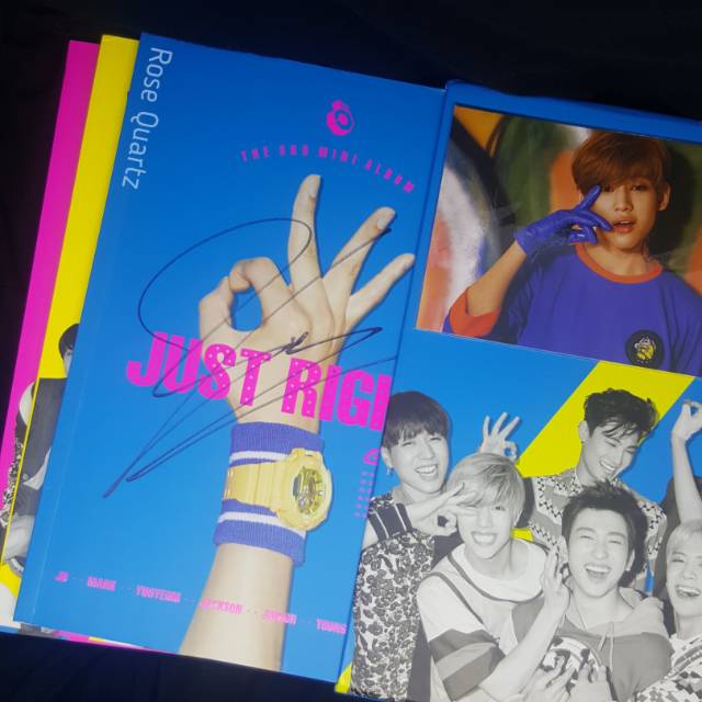 GOT7 Just Right Bambam Signed Album + benefit