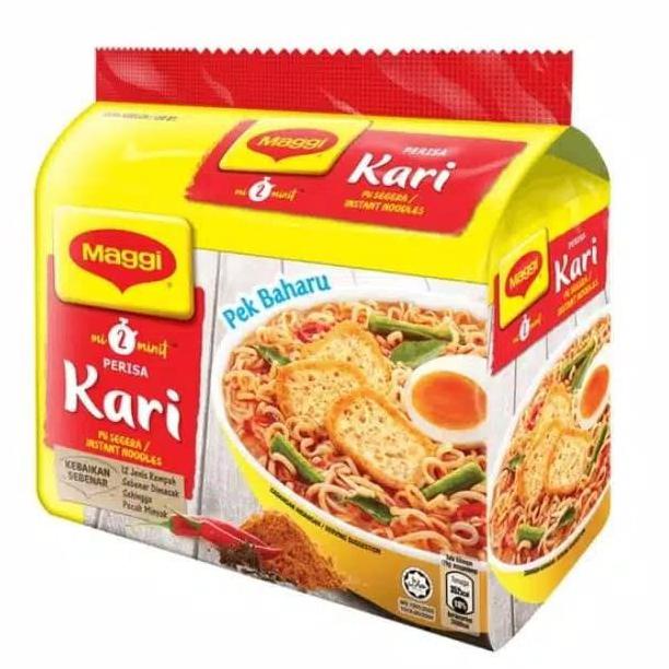 

Maggie perisa Kare,TomYam. Asam laksa