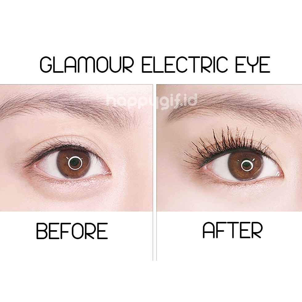 READY STOCK !!! LAMEILA Mascara Electric Eye 3D Keriting Tebal Tiga Warna Maskara