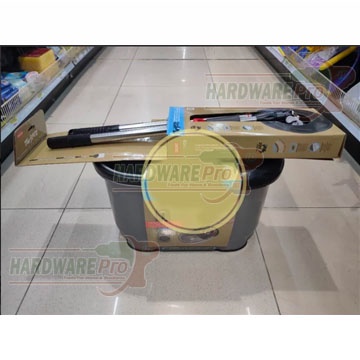 Gardenglories Alat Pel Lantai Super Mop Spin Mop Set Twister Mop Tatay Ace