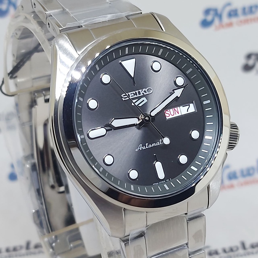 Seiko 5 Sports SRPE51K1 Automatic Grey Dial - Jam Tangan Pria SRPE51