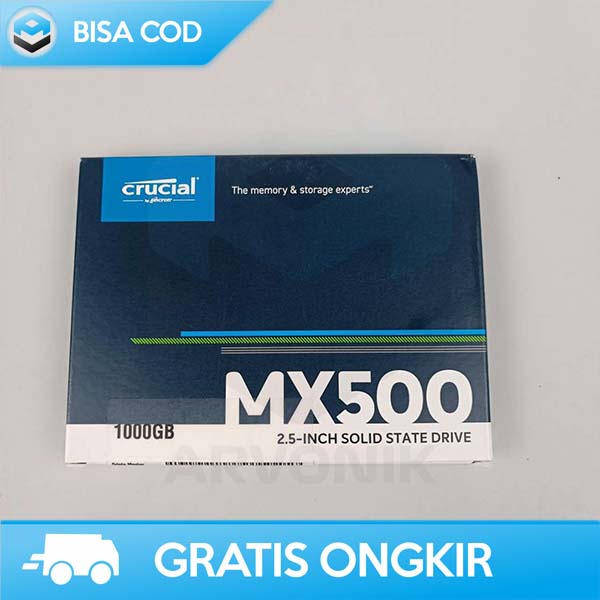 SSD 2,5 INTERNAL CRUCIAL SATA MENYIMPAN BERBAGAI FILE FOTO MUSIK DLL