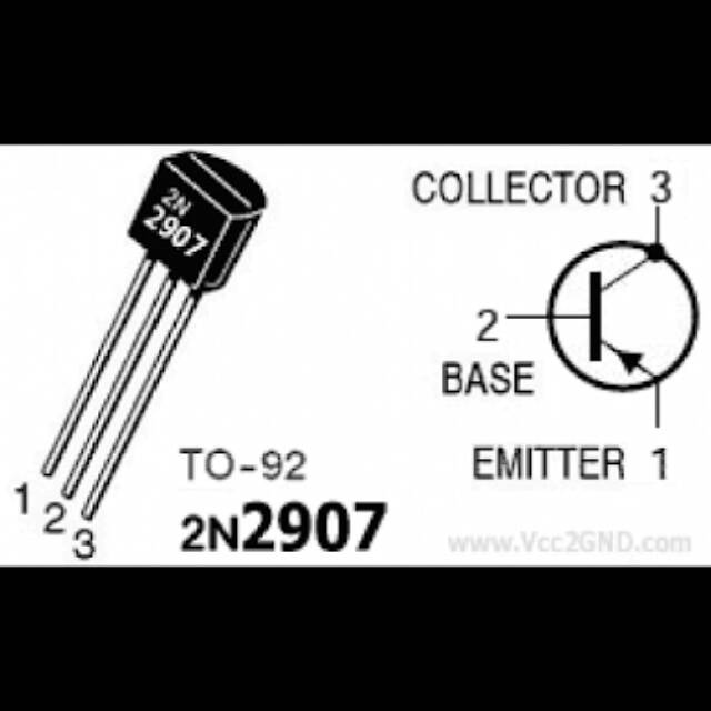 [HAEBOT] Amplifier Transistor 2N2222 2N3904 2N2907 2N3906 NPN PNP TO-92 10 pcs 50V Komparator Power