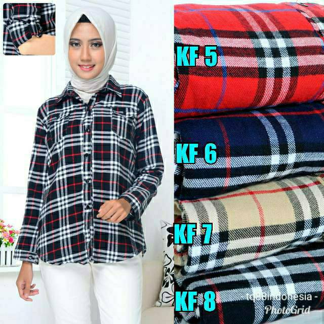 Kemeja flanel cewek/kemeja flanel /kemeja kotak cewek/hem/kemeja cewek/kemeja kotak/boyfriend shirt