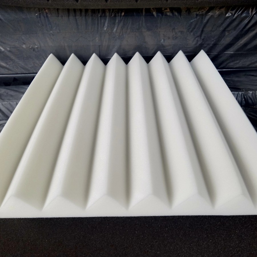 Busa Peredam Suara Zigzag - Accoustic Foam Wedge 50x50x6 cm