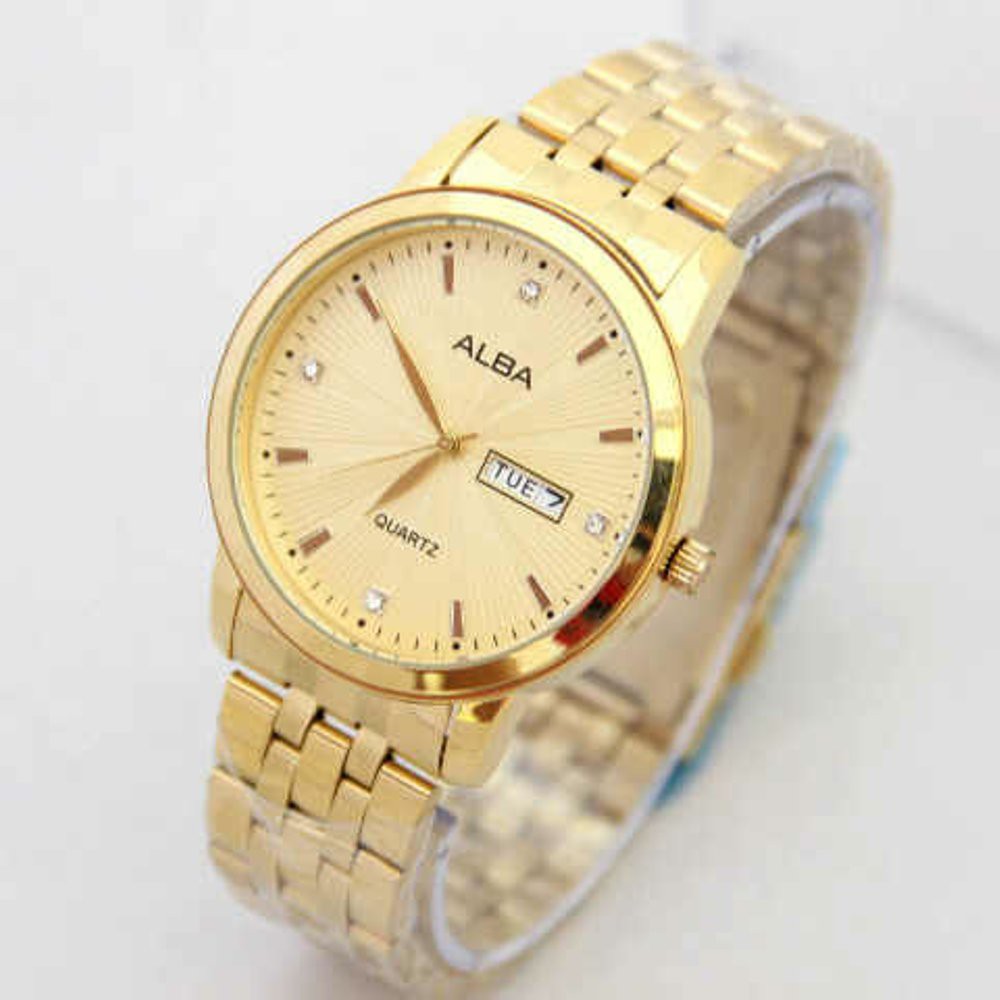 Jam Tangan/Arloji Pria/Cowok Alba ALR492 Rantai (3 warna) Supplier Jam Tangan
