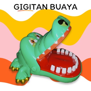 Mainan Anak Buaya Gigit Jari Tangan Crocodile Dentist - Mainan Buaya Gigit Jari