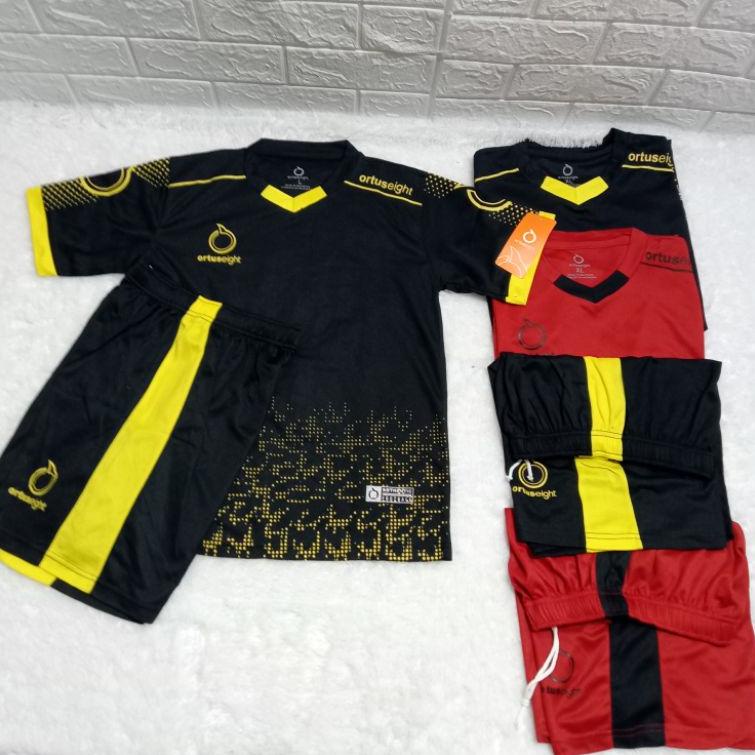 Pasti Bisaa--Baju Olahraga Baju futsal Baju Bola Kaos Bola Anak2 SD/SMP Umur 6-12Thn