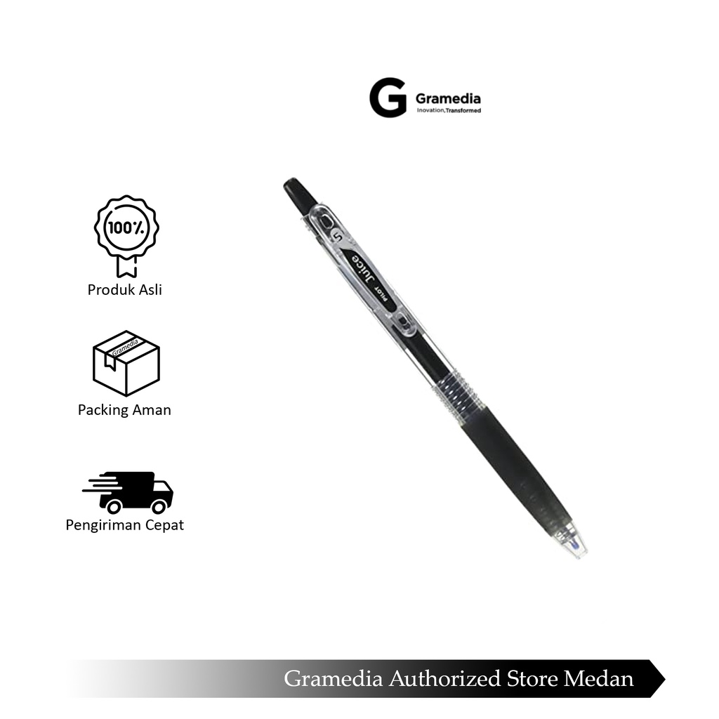 

Gramedia Medan - PILOT BALLPOINT JUICE LJU - 10EF - B 0.5 BLACK