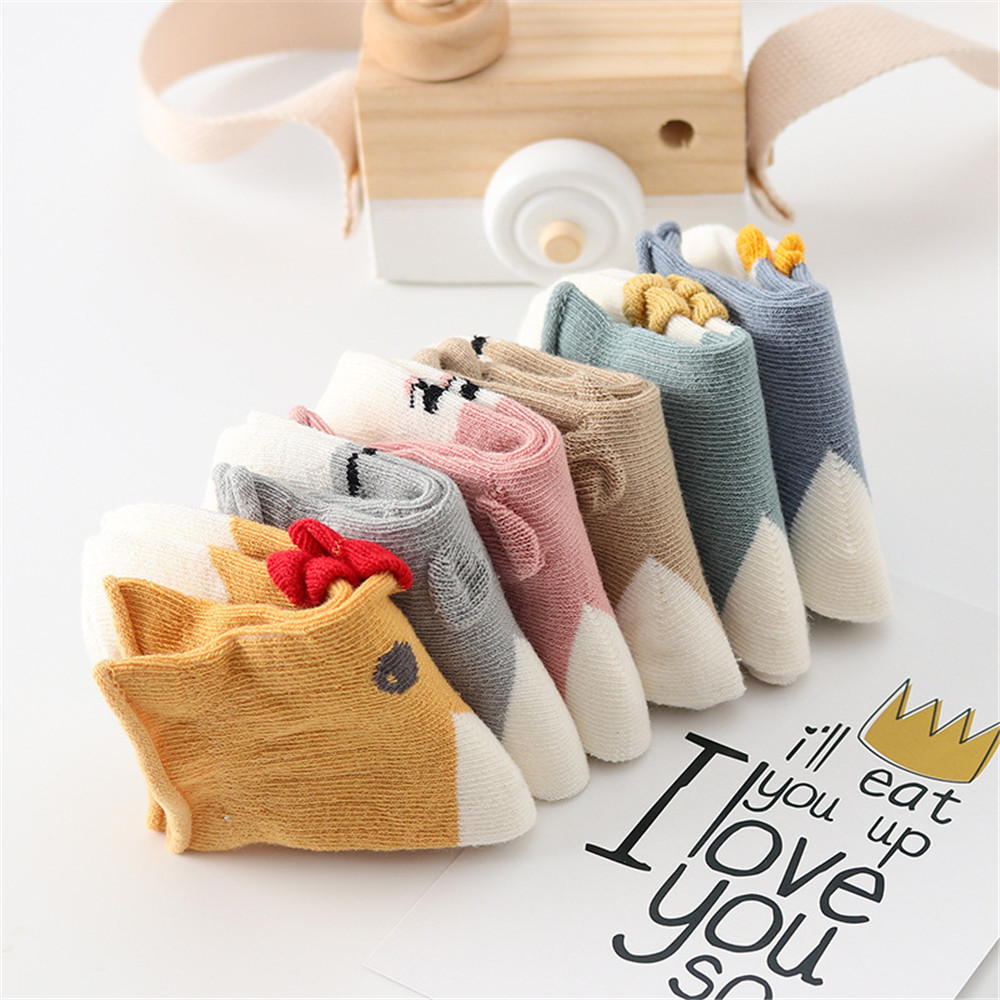 Kaos Kaki Bayi Anak Perempuan Laki Laki Unisek  Baby Shock Perlengkapan Bayi Baru Lahir New Born Karakter