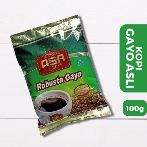 

Asa Coffee | Bubuk Kopi Hitam Robusta 100 Gram Asli Gayo Aceh