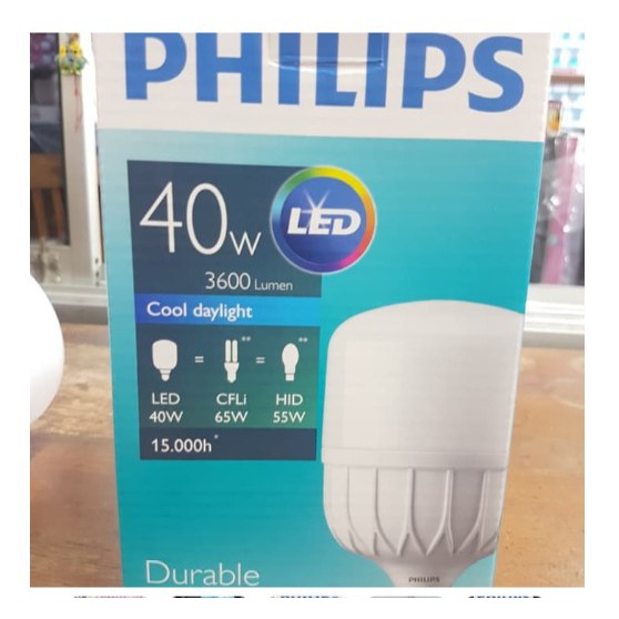 Philips Lampu Tabung LED 40W Putih Jumbo 40 Watt 40 W 40Watt PROMO