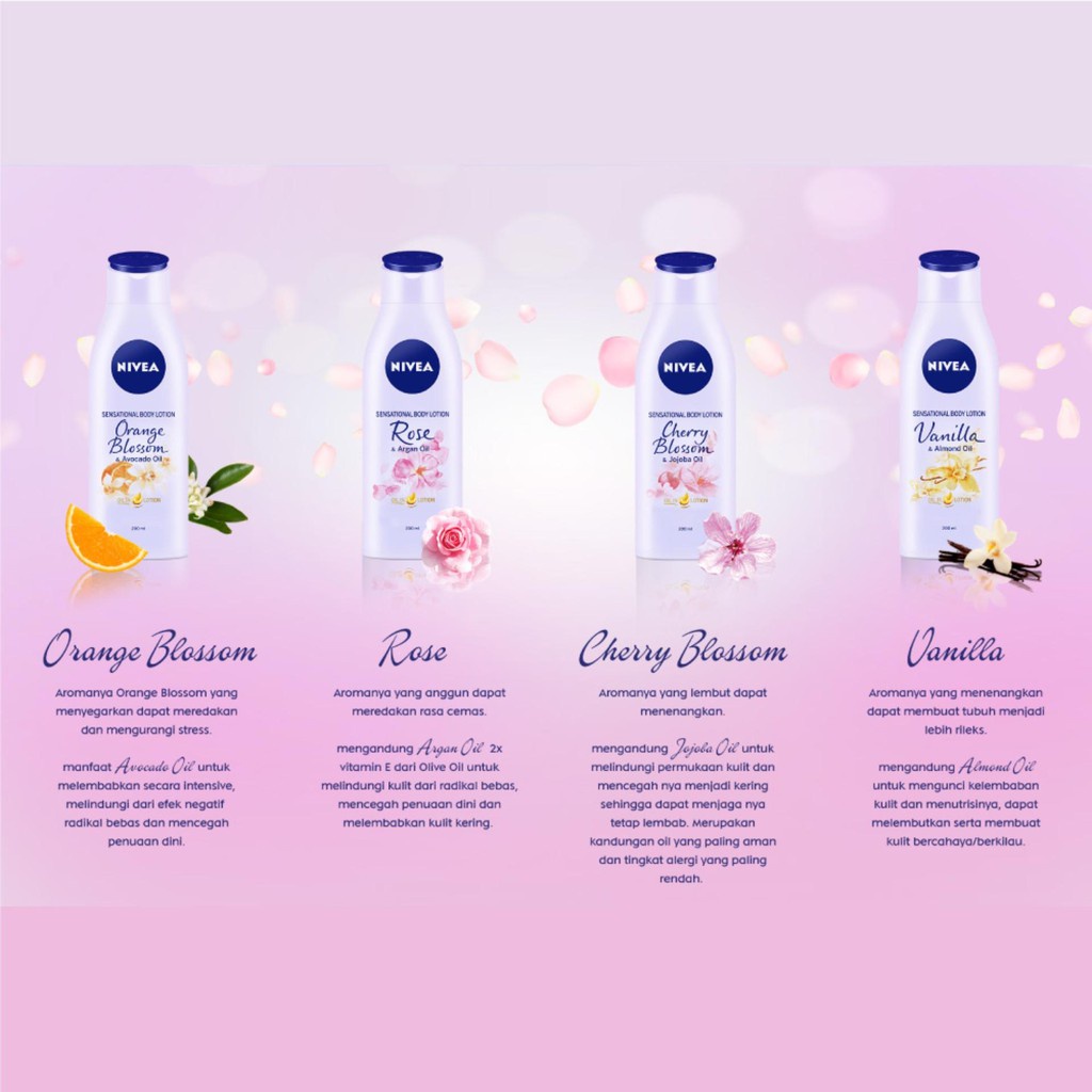 NIVEA SENSATIONAL BODY LOTION