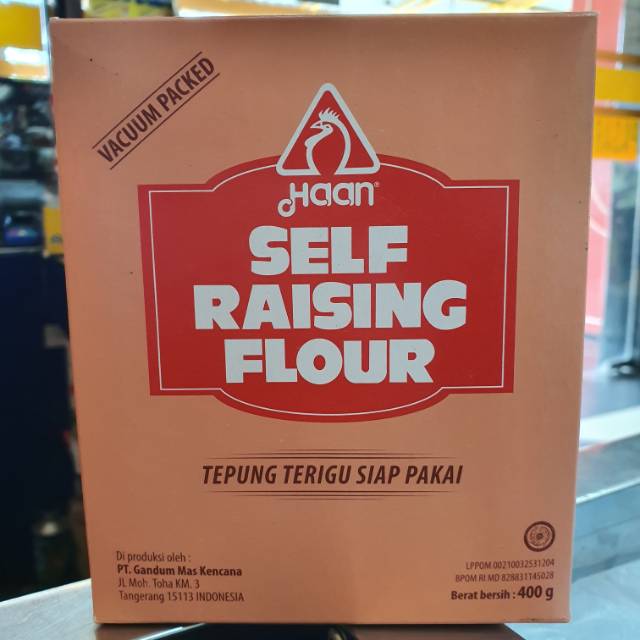 

Haan Self Raising Flour 400gr