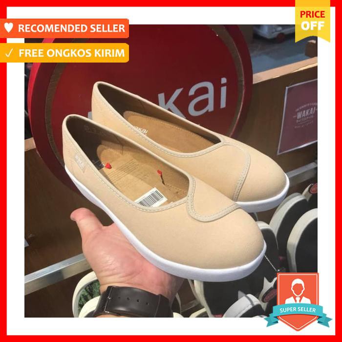 Sepatu Wakai Plush 233 Nude Original Sale