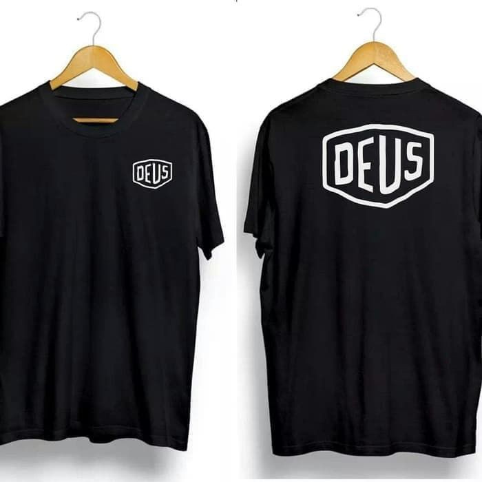 Kaos Baju Obral Combed 30s Distro Deus Depan Belakang Polos Shopee Indonesia