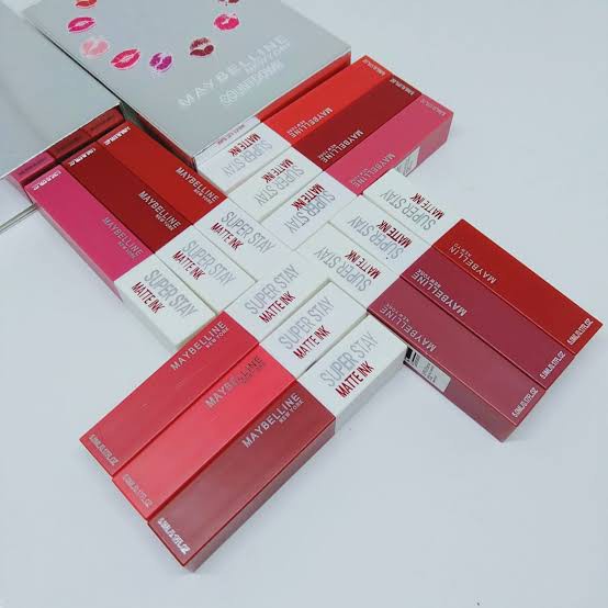 LipCream Matte Maybelline Barcode superstay isi 3