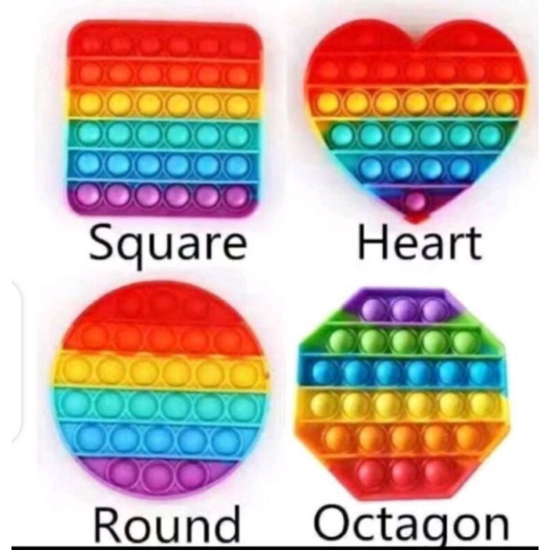 mainan pop it/mainan anak-anak bahan silikon