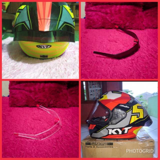 SPOILER HELM KYT TT COURSE / SPOILER KYT TT-COURSE New