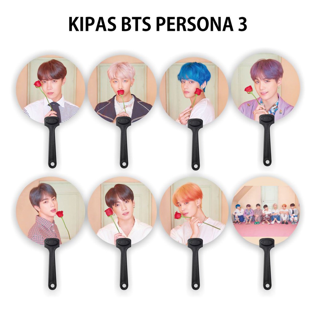 [READY STOCK] KIPAS TANGAN / HANDFAN BTS PERSONA 3