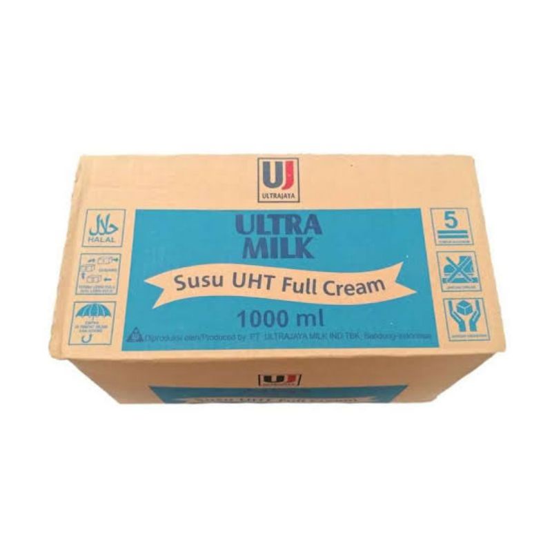 Ultra Milk Susu UHT 1000ml 1 dus