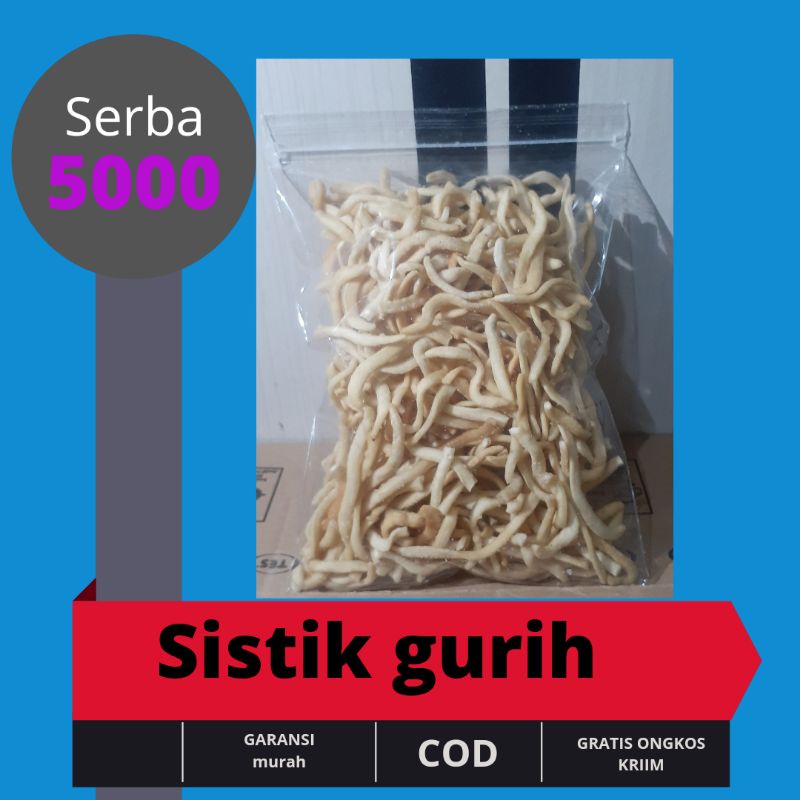 

Snack murah serba 5 ribu sistik gurih