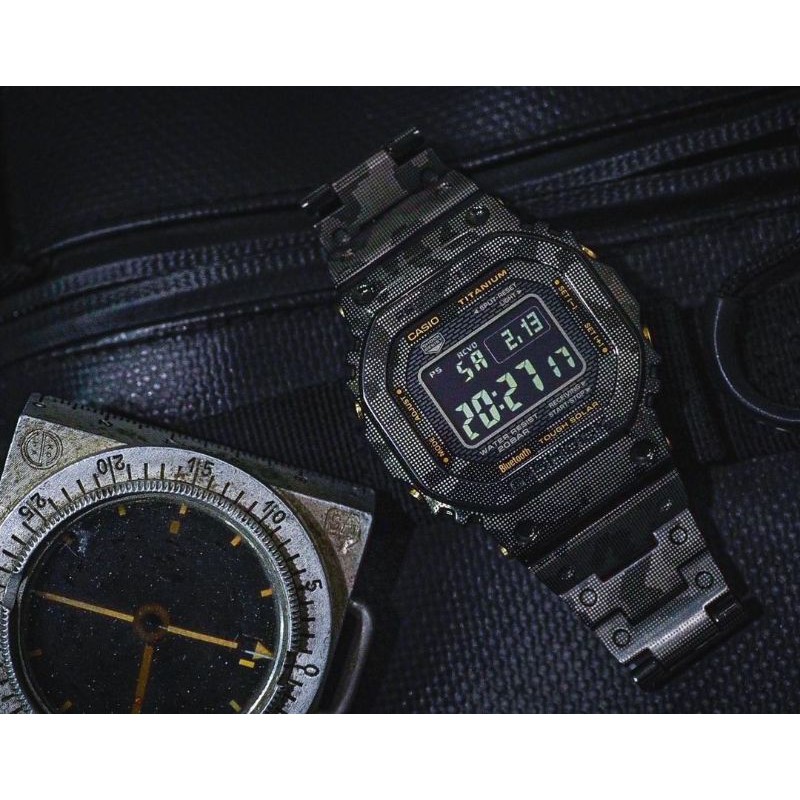 Jam Tangan Pria Merk G-Shock Type Gmw-B5000 Original Bm Stainless Free Box Set