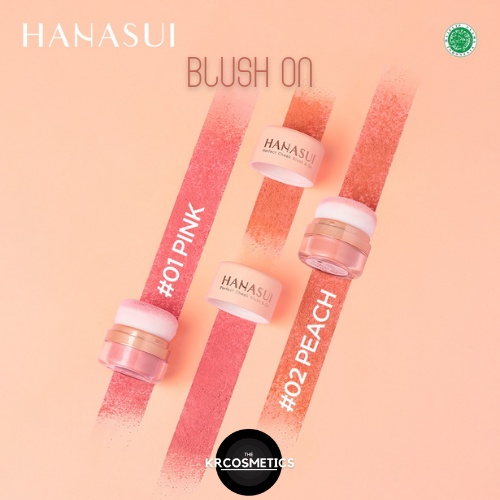 HANASUI Perfect Cheek Blush &amp; Go Powder Blush On 2,5 gr