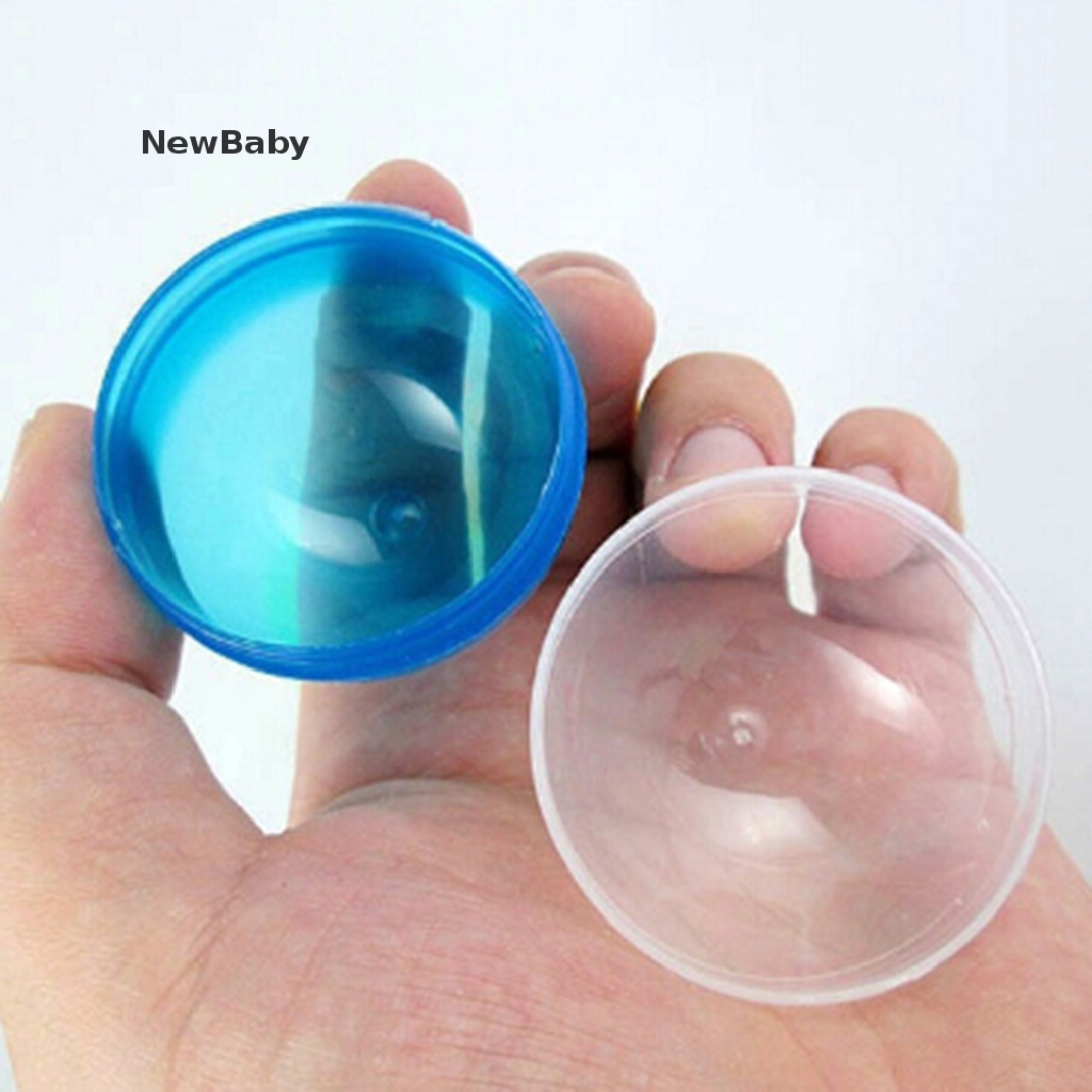 Newbaby 10pcs Mainan Bola Plastik 45mm Untuk Mesin vending machine