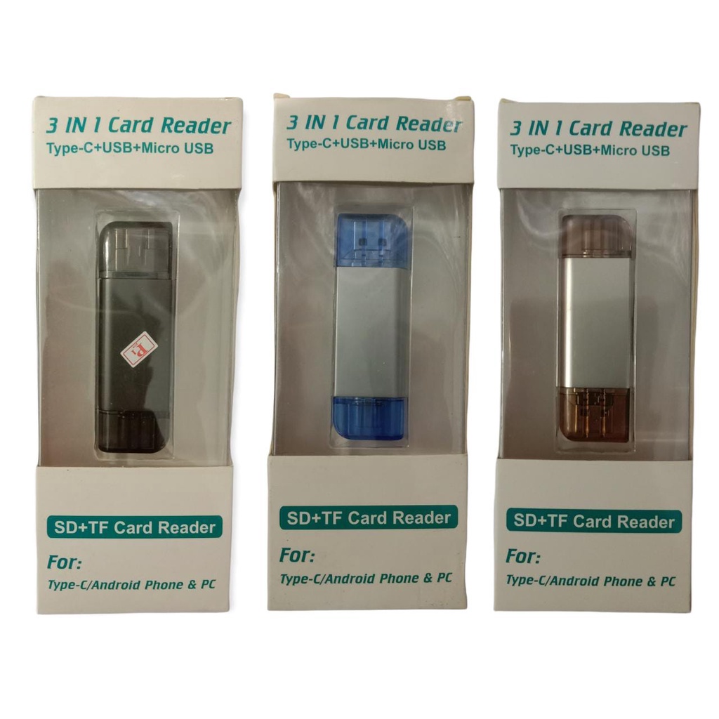 CARD READER 4 IN 1 T-663C TYPE C